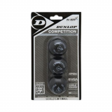 Dunlop Comp 3BL Pack Squash Balls